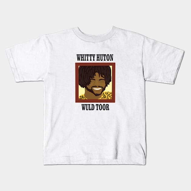 Whitty Huton Wuld Toor Cartoon Kids T-Shirt by Vatar